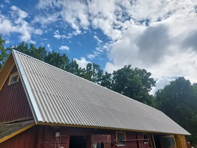 Talumaja katuse vahetus – Süld Ehitus, Saaremaa